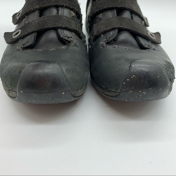 Timberland X Smartwool Vibram Hook Strap High Top Hiking Boots Black Size 6 - Picture 4 of 15